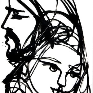 "You will receive the reward" 18"x12" (2023)