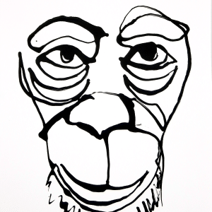 "Love and kindness #55" 18"x12" (2023)