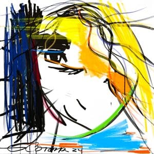 "Stronger #1" 36"x36"