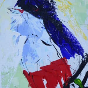 "Ask me and I will tell you" 72"x48"  (2021)