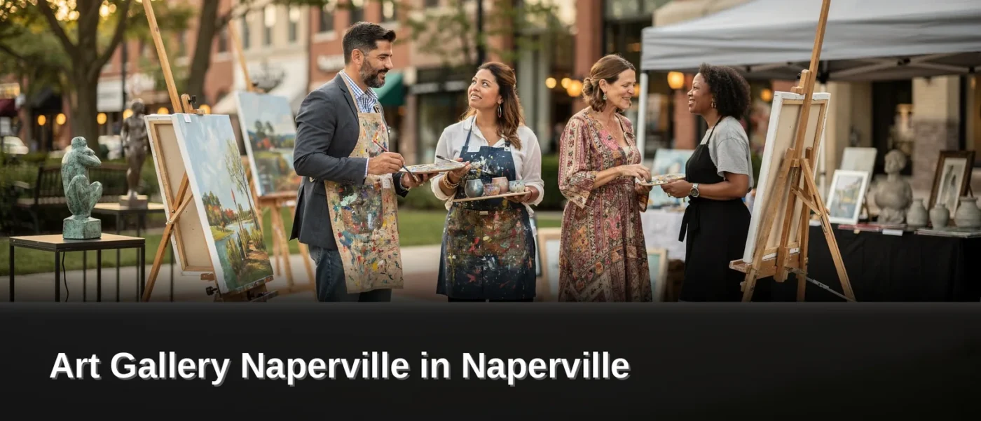 Grassroots participation defines Naperville's creative identity more than any single institution. The Naperville Art League