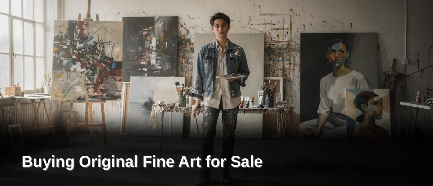 Authenticity rests on the artist's own hand. A true original painting carries every brushstroke, texture