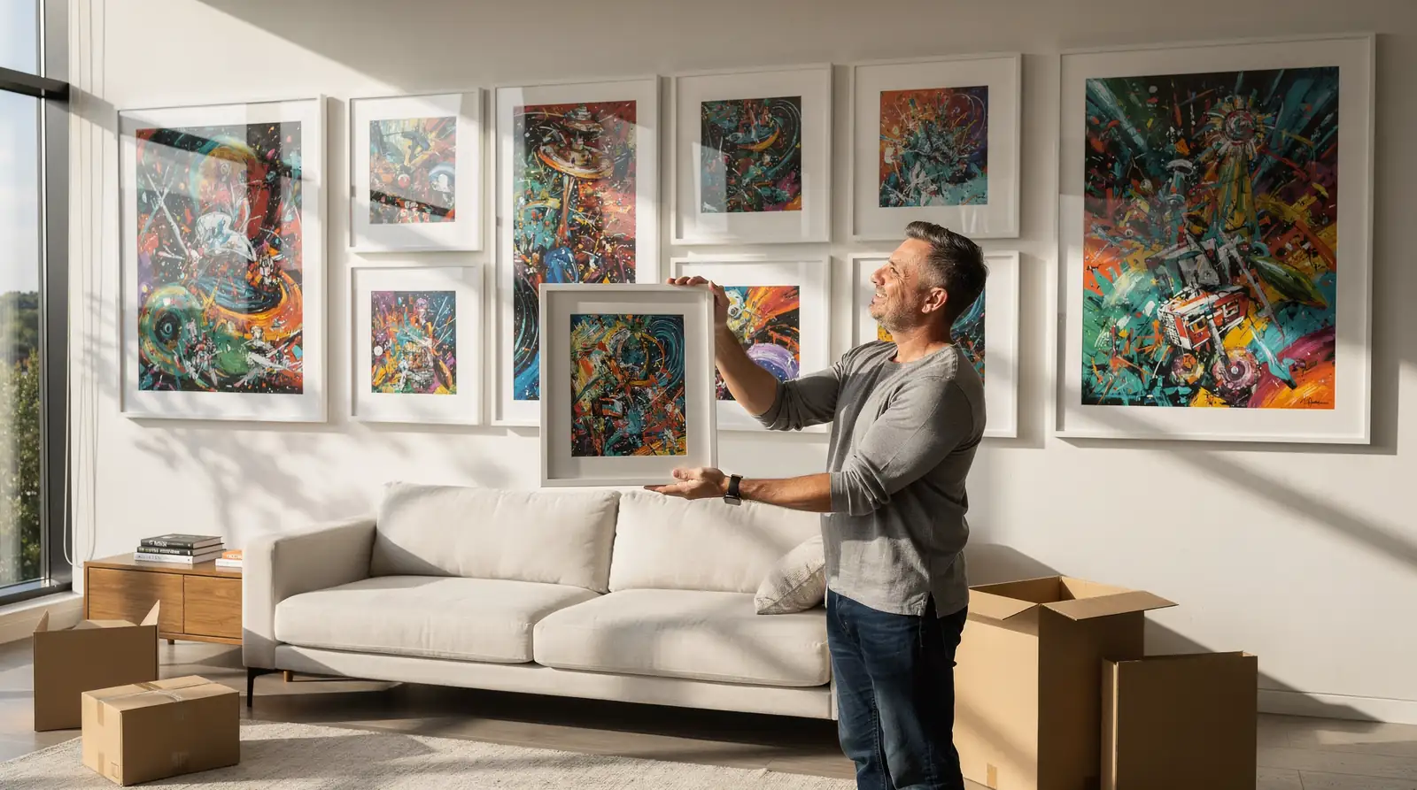 GCoronaArt operates from Plainfield, Illinois, anchoring its gallery in an established United States location rather