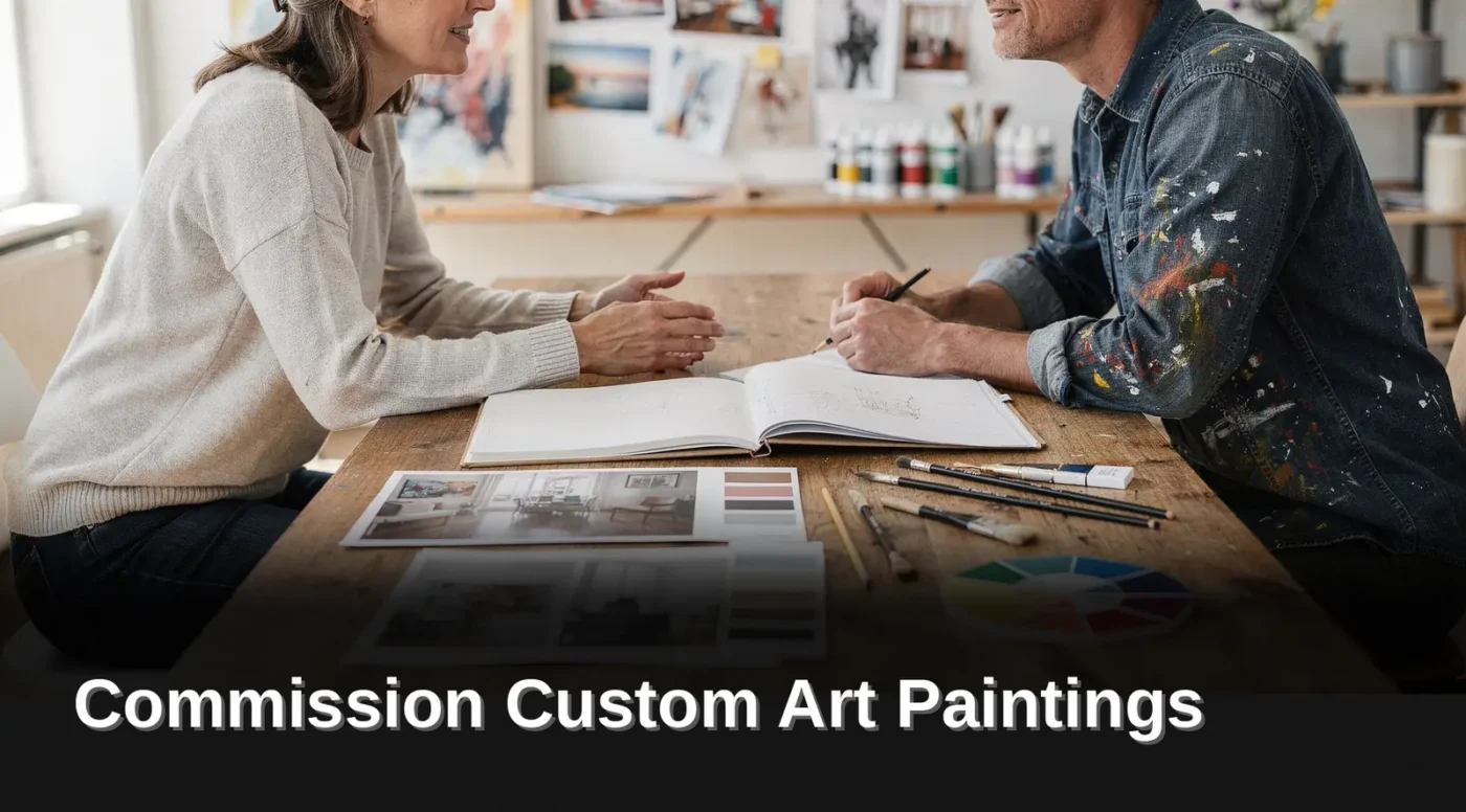 Three elements matter most before reaching out to commission an artist for painting: a defined