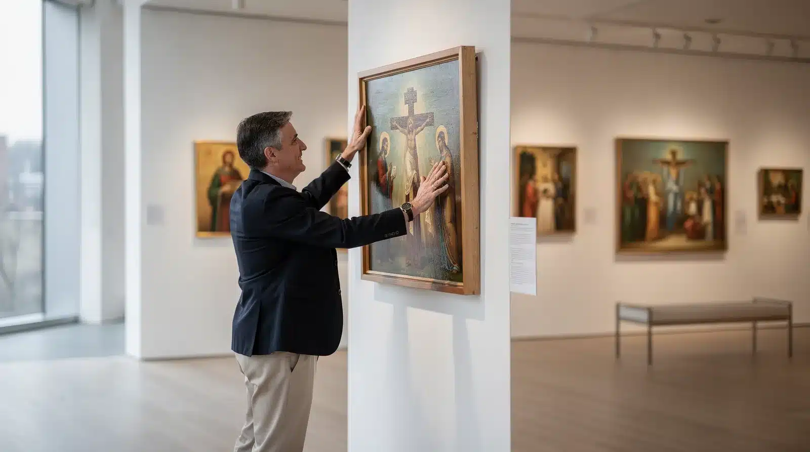 A dedicated gallery earns trust through focus: every painting, commission, and shipment serves one purpose