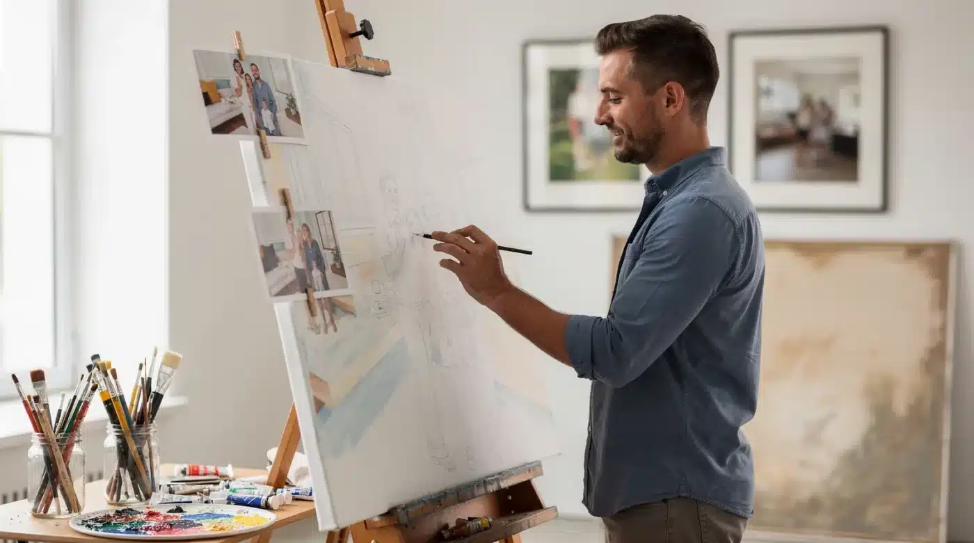 What Is a Custom Painting Commission
